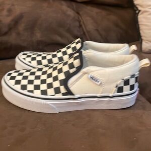 Vans Checkerboard Slip-On Sneakers